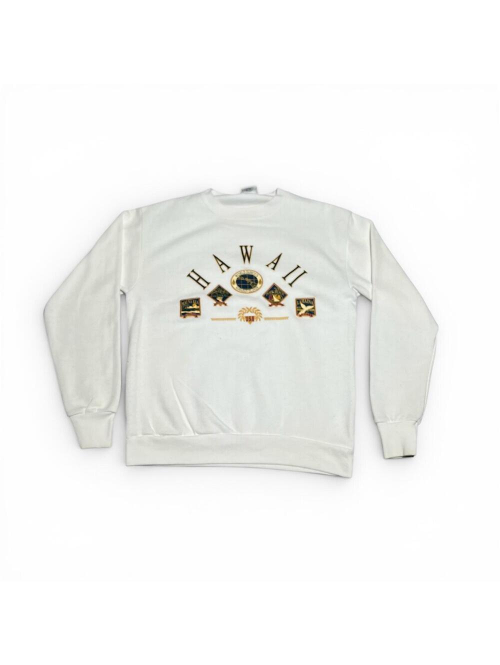 Vintage 90s Hawaii Graphic Crewneck Sweatshirt Medium